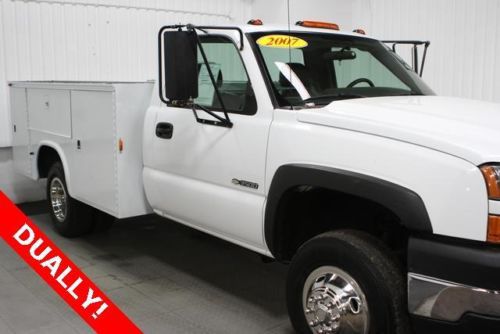 2007 Chevy K2500HD Regular Cab 4x4 Knaphiede Utility Box Dually 6.0L V8 Auto WT, US $23,990.00, image 2