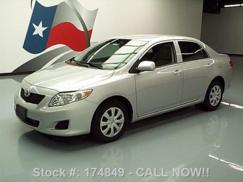 2010 toyota corolla le sedan automatic cruise ctrl 22k texas direct auto