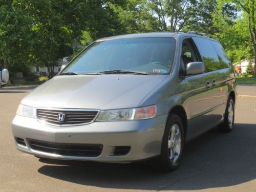 1999 honda odyssey! 1-owner! served! free carfax! no reserve! pwr sliding doors!