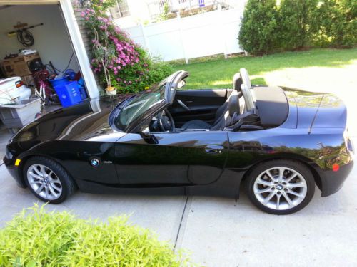 2007 bmw z4 3.0i roadster auto/paddle shifter convertible rare color!