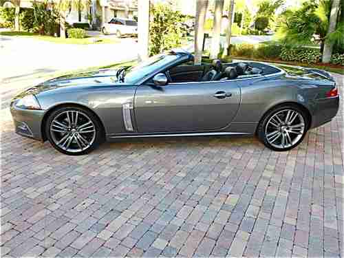 2009 JAGUAR XKR CONVERTIBLE PORTFOLIO 21K FACT WARRANTY CARFAX CERTIFIED 1-OWNER, US $49,900.00, image 3