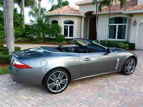 2009 JAGUAR XKR CONVERTIBLE PORTFOLIO 21K FACT WARRANTY CARFAX CERTIFIED 1-OWNER, US $49,900.00, image 6