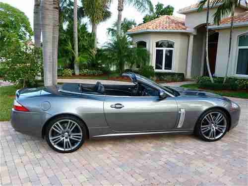 2009 JAGUAR XKR CONVERTIBLE PORTFOLIO 21K FACT WARRANTY CARFAX CERTIFIED 1-OWNER, US $49,900.00, image 7