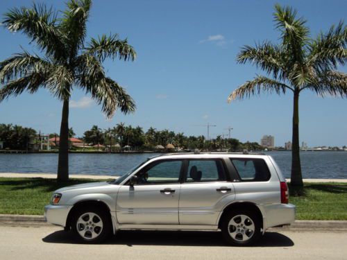 2003 subaru forester xs awd one owner non smoker clean accident free no reserve!