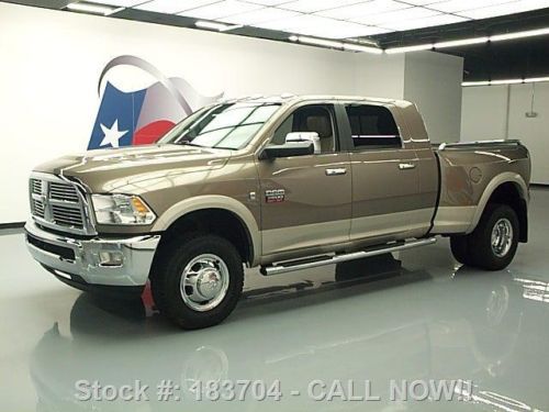 2010 dodge ram 3500 laramie mega 4x4 diesel drw sunroof texas direct auto