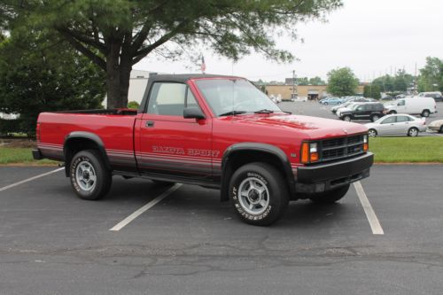 1989 dodge dakota sport convertible pick-up