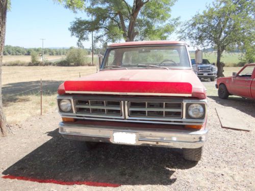 1972 ford f100 4x4 sport custom truck