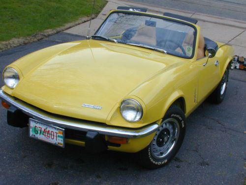 1973 triumph spitfire base 1.5l