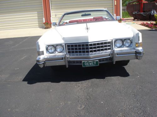 1973 cadillac eldorado convertable