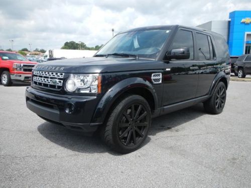 2012 land rover lr4 hse one owner local trade very nice truck 3rd row navigation