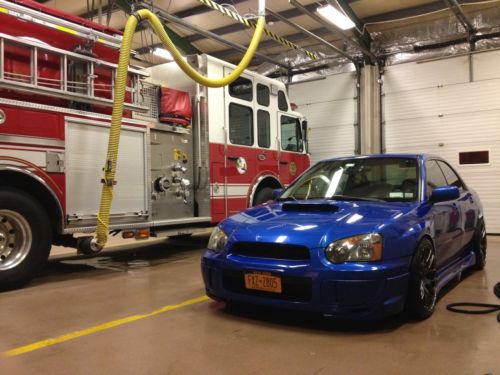 2005 subaru impreza wrx sedan 4-door 2.0l