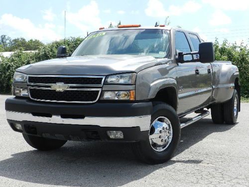 2007 chevrolet silverado 3500 4x4 duramax diesel allison crew cab longbed dually