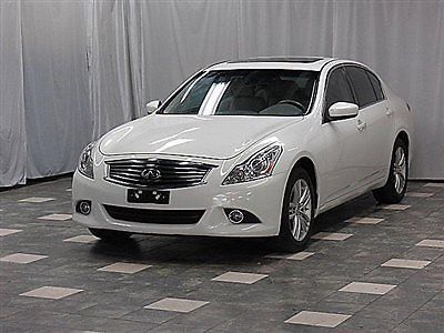 2011 infiniti g25x awd 30k warranty 6cd sunroof