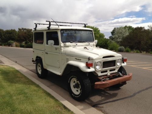 1981 fj40 land cruiser original paint, unmolested, same owner for the past 25yrs