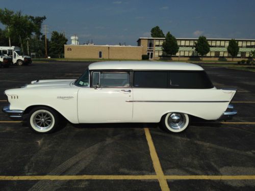 1957 chevy glass sedan delivery very rare!!