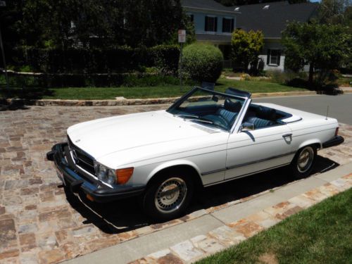 1976 mercedes 450sl california car no rust excellent