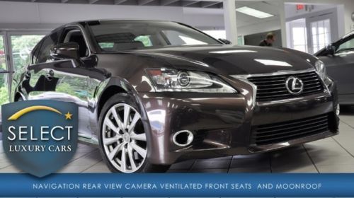 Stunning gs 350 rwd nav rear camera vent seats  xm  xenon