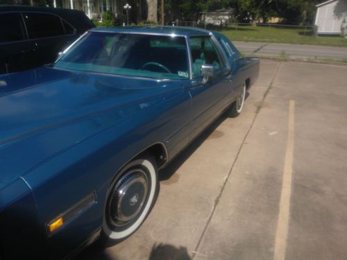 1978 cadillac eldorado biarritz coupe 2-door 7.0l