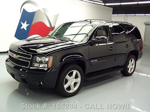 2012 chevy tahoe lt 8-pass sunroof htd leather dvd 40k texas direct auto