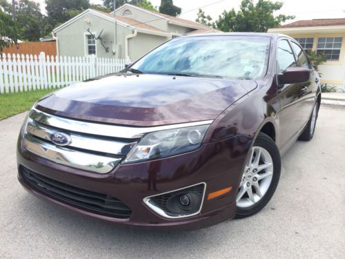 2011 ford fusion sel sedan 4-door 2.5 no reserve auction! clean rebuilt, camera