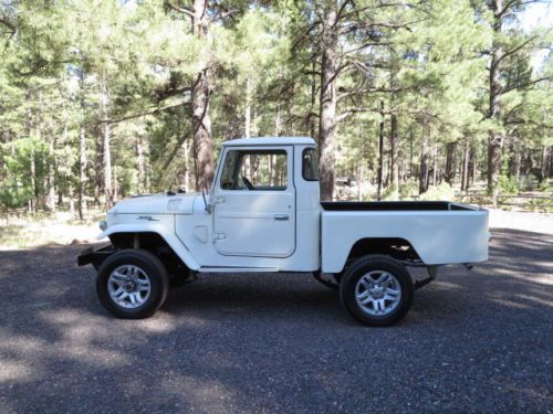 Scarce 1966 toyota fj45 mid wheel base fj45 pick up us model modern mechanicals