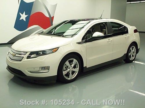 2012 chevy volt premium hybrid electric htd leather nav texas direct auto