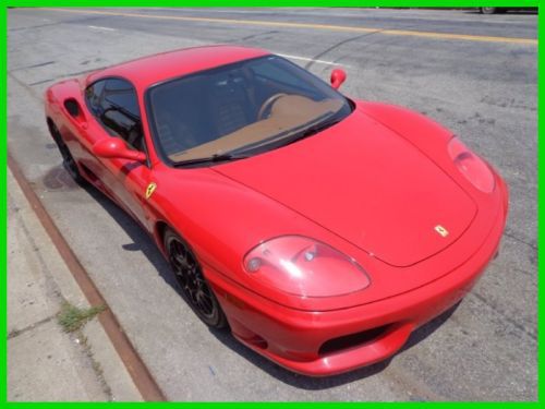 2002 ferrari f360 modena f1 used 3.6l v8 40v automatic rwd premium rebuilt!!