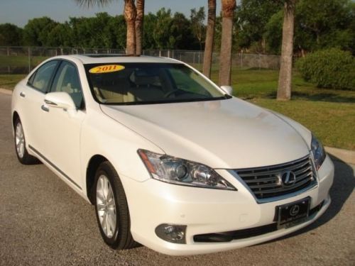 2011 es 350 with navigation-3 year 100,000 mile certified warranty