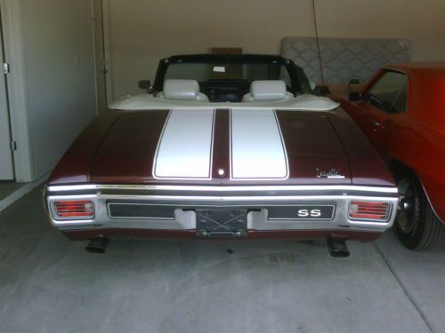 1970 LS5 454 CHEVROLET CHEVELLE Numbers Matching LS5 SUPER SPORT CONVERTIBLE, image 9