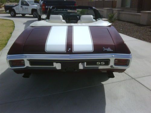 1970 LS5 454 CHEVROLET CHEVELLE Numbers Matching LS5 SUPER SPORT CONVERTIBLE, image 14