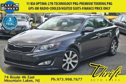 11 kia optima-27k-technology pkg-premium touring pkg-cooled/heated seats