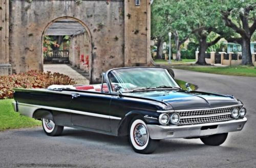 Rare 1961 sunliner convertible v8 ford galaxie automatic coupe collectible