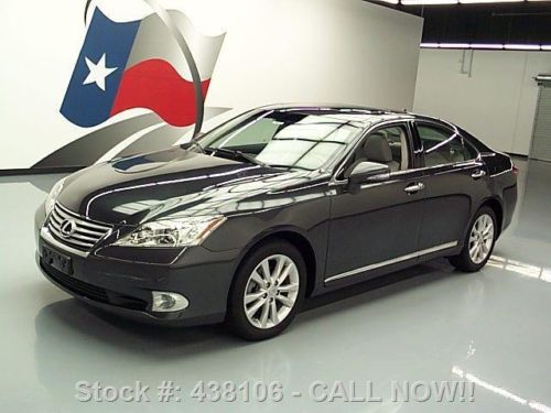 2011 lexus es350 sunroof vent seats park assist 26k mi texas direct auto