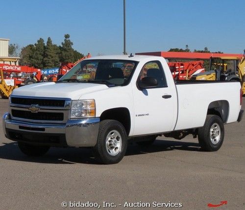 2008 chevrolet 2500hd pickup truck 6.6l duramax diesel allison a/t 6-spd onstar