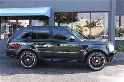 2006 land rover sport,black,navigation,22" wheels, long terms avail.,will trade