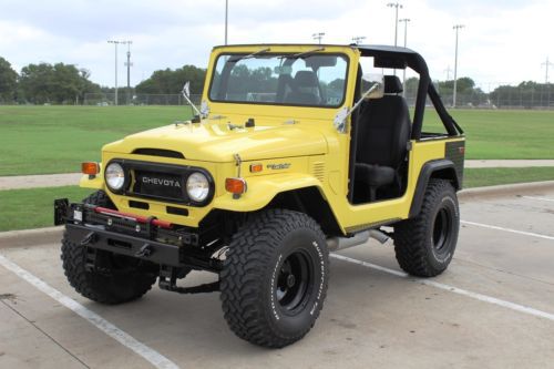 1974 Land Cruiser FJ40 Frameoff Restoration RestoMod Crate Motor Fuel injected, image 2