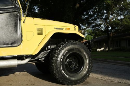 1974 Land Cruiser FJ40 Frameoff Restoration RestoMod Crate Motor Fuel injected, image 4