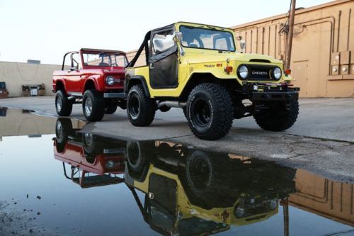 1974 Land Cruiser FJ40 Frameoff Restoration RestoMod Crate Motor Fuel injected, image 13