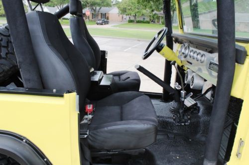 1974 Land Cruiser FJ40 Frameoff Restoration RestoMod Crate Motor Fuel injected, image 19