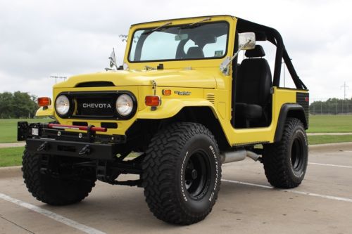 1974 Land Cruiser FJ40 Frameoff Restoration RestoMod Crate Motor Fuel injected, image 21