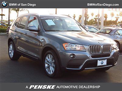 Xdrive28i low miles 4 dr suv automatic gasoline 3.0-liter dual overhead c space