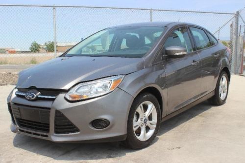 2014 ford focus se damaged rebuilder repairable fixer salvage runs! low miles!