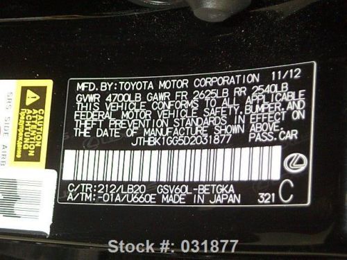 2013 LEXUS ES350 LUXURY SUNROOF NAV REAR CAM 22K MILES TEXAS DIRECT AUTO, US $35,980.00, image 21