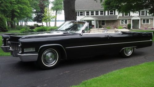 1966 cadillac deville base convertible 2-door 7.0l