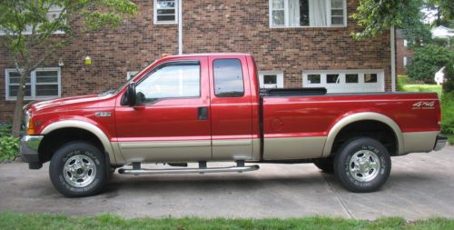 2001 sd ford f250 4x4 supercab lariat 158&#034; wb 6.8l efi v-10 engine