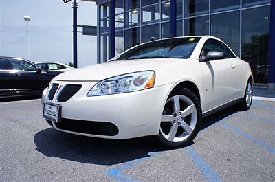 Pontiac g6 2dr convertible gt w/1sa low miles automatic excellent condition