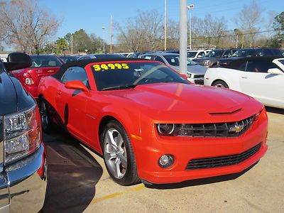 Chevy convertible 2ss rs v8 automatic leather hud heated seats mirrors 20" alloy