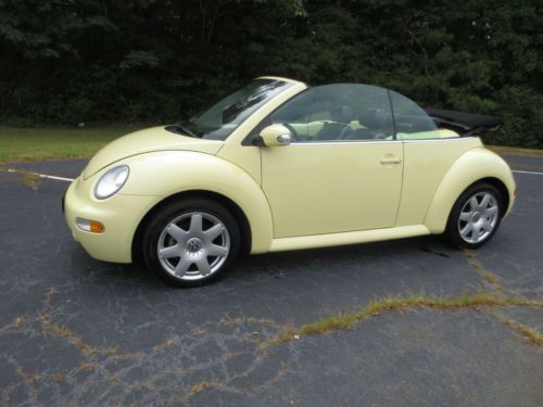 2003 volkswagon beetle convertible