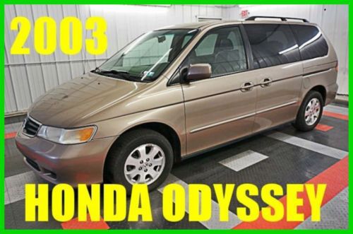 2003 honda odyssey ex-l nice! loaded! leather! v6! 60+ photos! must see!
