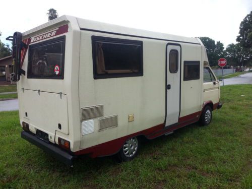 1982 VW diesel RV T3 bully camper van vanagon bus Tisscher widebody longbody, image 2